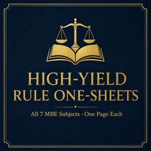 The MBE Trap Cheat Sheet